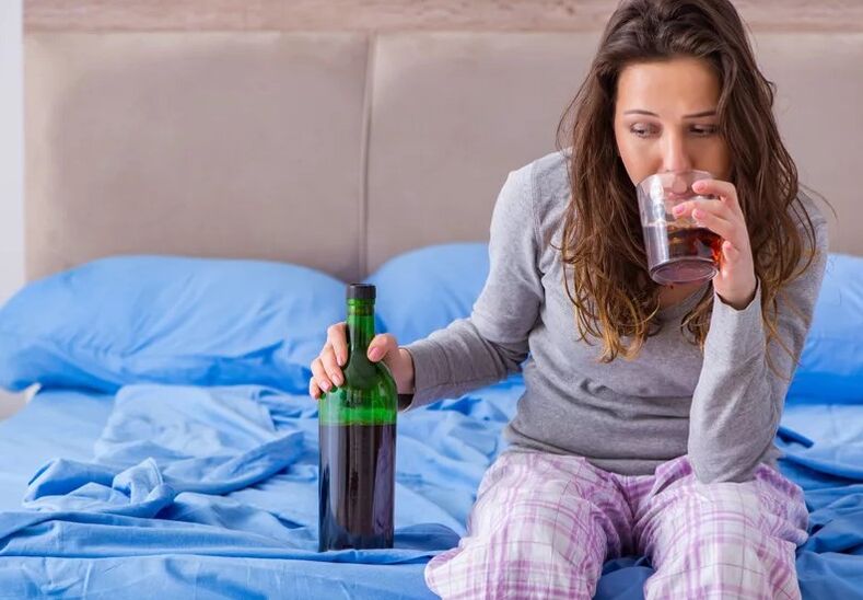 La deuxième étape de l'alcoolisme